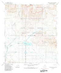 Howard Pass B-5 1984 topographic map thumbnail