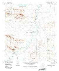 Howard Pass C-1 1984 topographic map thumbnail