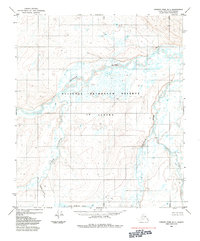 Howard Pass D-1 1984 topographic map thumbnail