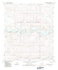 Howard Pass D-2 topographic map thumbnail