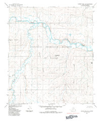 Howard Pass D-3 1984 topographic map thumbnail