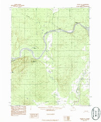 Hughes B-1 topographic map thumbnail