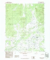 Hughes B-4 1986 topographic map thumbnail
