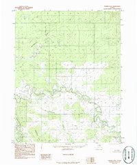 Hughes B-5 1986 topographic map thumbnail
