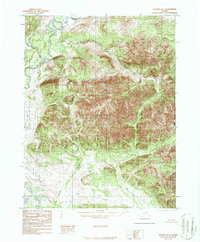 Hughes D-1 1986 topographic map thumbnail
