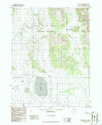 Hughes D-3 1986 topographic map thumbnail