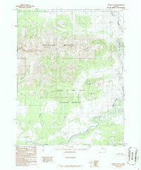 Hughes D-5 1986 topographic map thumbnail