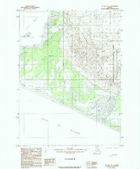 Icy Bay D-1 1985 topographic map thumbnail