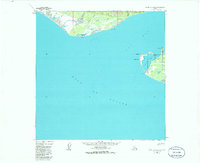 Icy Bay D-2 and D-3 topographic map thumbnail