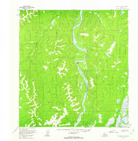 Iditarod A-1 1954 topographic map thumbnail