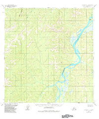Iditarod B-1 1954 topographic map thumbnail