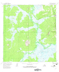 Iditarod B-5 1954 topographic map thumbnail
