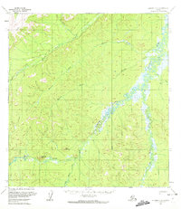 Iditarod C-2 1954 topographic map thumbnail
