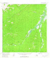 Iditarod C-2 1954 topographic map thumbnail