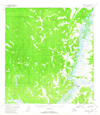 Iditarod C-5 1954 topographic map thumbnail