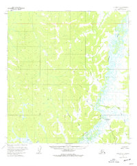 Iditarod C-5 1954 topographic map thumbnail