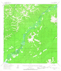 Iditarod D-1 1954 topographic map thumbnail