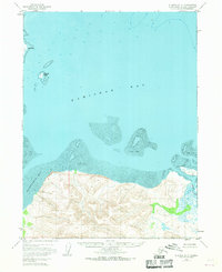 Iliamna A-3 1951 topographic map thumbnail