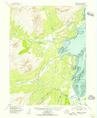 Iliamna A-4 1951 topographic map thumbnail