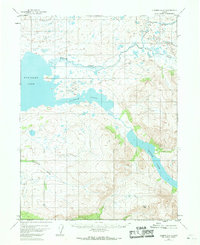 Iliamna A-6 1951 topographic map thumbnail
