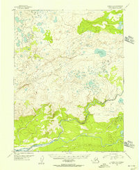 Iliamna A-8 1951 topographic map thumbnail