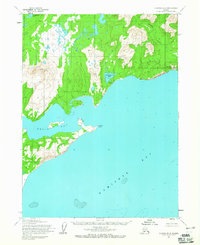 Iliamna B-3 1954 topographic map thumbnail