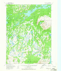 Iliamna B-4 1954 topographic map thumbnail