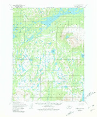 Iliamna B-4 1954 topographic map thumbnail