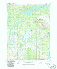 Iliamna B-4 1954 topographic map thumbnail