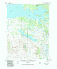 Iliamna B-5 1954 topographic map thumbnail