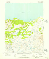 Iliamna B-6 1951 topographic map thumbnail