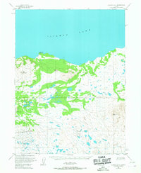 Iliamna B-6 1954 topographic map thumbnail