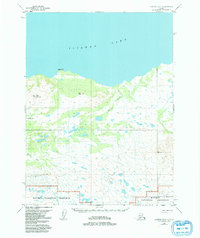 Iliamna B-6 1954 topographic map thumbnail