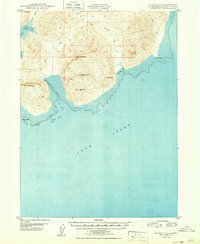 Iliamna C-1 1949 topographic map thumbnail