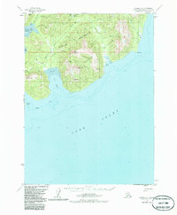 Iliamna C-1 1958 topographic map thumbnail