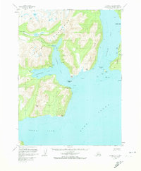 Iliamna C-2 1958 topographic map thumbnail