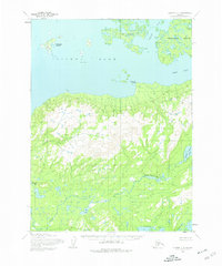 Iliamna C-4 1954 topographic map thumbnail