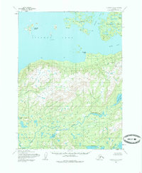 Iliamna C-4 1954 topographic map thumbnail