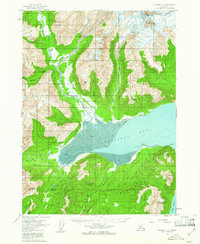 Iliamna D-1 1958 topographic map thumbnail