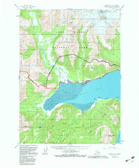 Iliamna D-1 1958 topographic map thumbnail