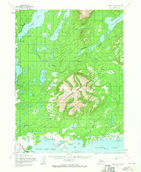 Iliamna D-5 1954 topographic map thumbnail