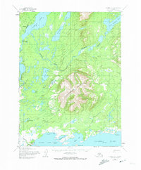 Iliamna D-5 1954 topographic map thumbnail
