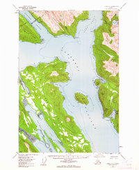 Juneau A-1 1951 topographic map thumbnail