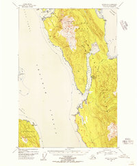 Juneau A-3 1948 topographic map thumbnail