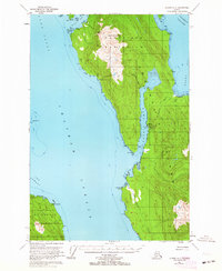 Juneau A-3 1950 topographic map thumbnail