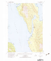 Juneau A-3 1950 topographic map thumbnail