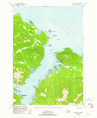 Juneau A-5 1951 topographic map thumbnail