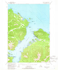 Juneau A-5 1951 topographic map thumbnail