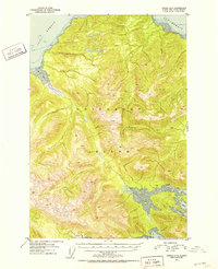 Juneau A-6 1951 topographic map thumbnail