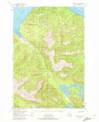 Juneau A-6 1951 topographic map preview